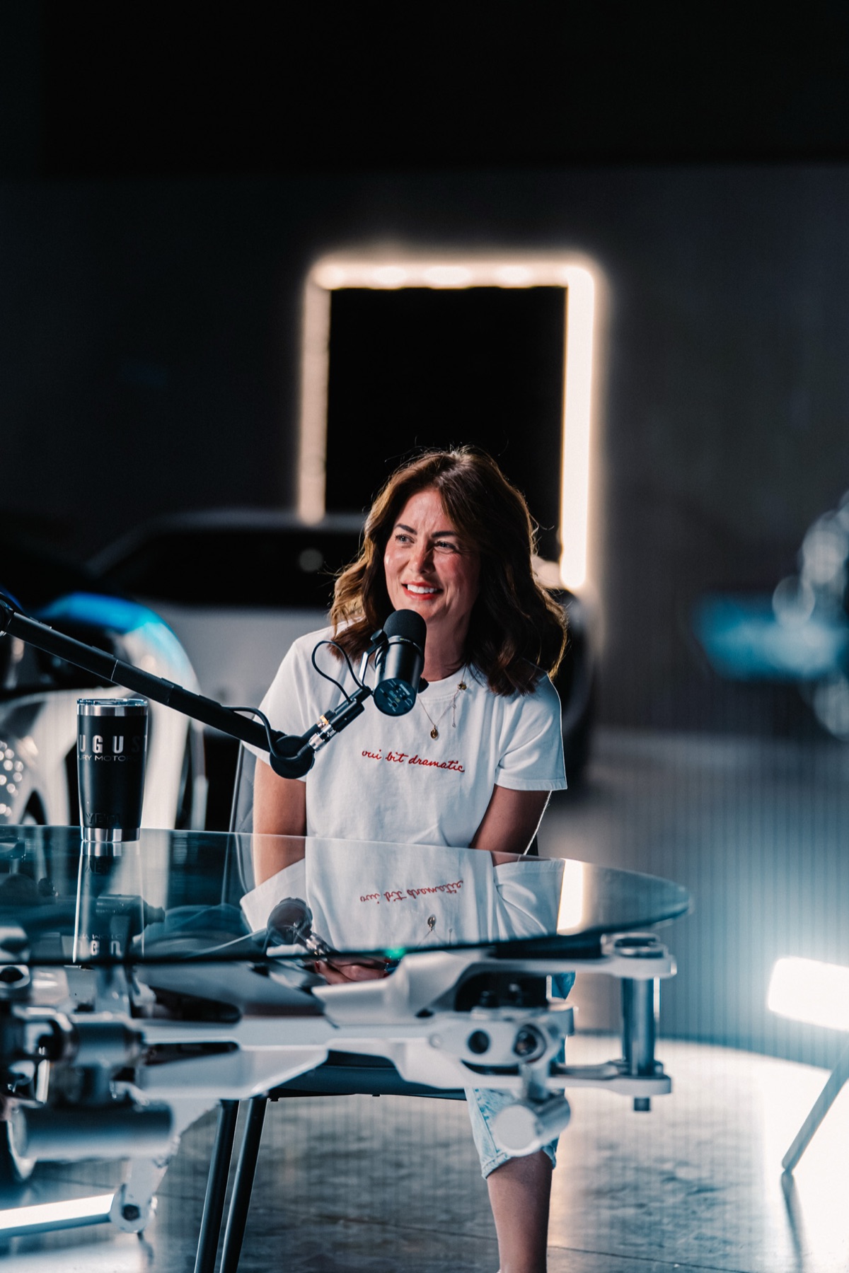 On set — August After Dark